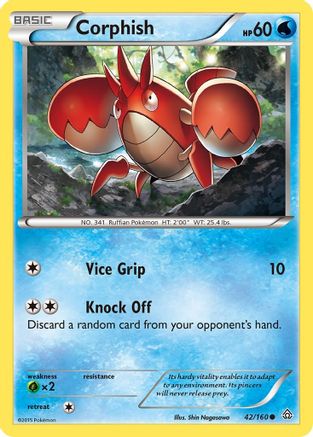 Image of Corphish 042  XY  Primal Clash - Common
