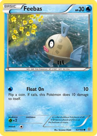 Image of Feebas 043/160  XY  Primal Clash - Common