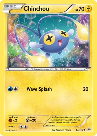 Image of Chinchou 057  XY  Primal Clash - Common