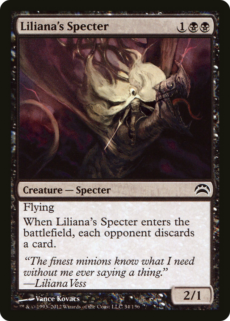 Image of Liliana's Specter (PC2-034) - Planechase 2012 Foil