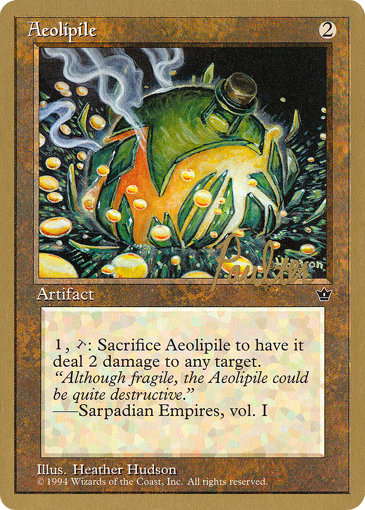 Image of Aeolipile - 1996 Preston Poulter (FEM) (WCD-) - Pro Tour Collector Set
