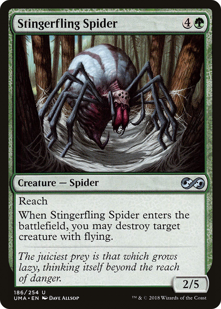 Image of Stingerfling Spider (UMA-186) - Ultimate Masters