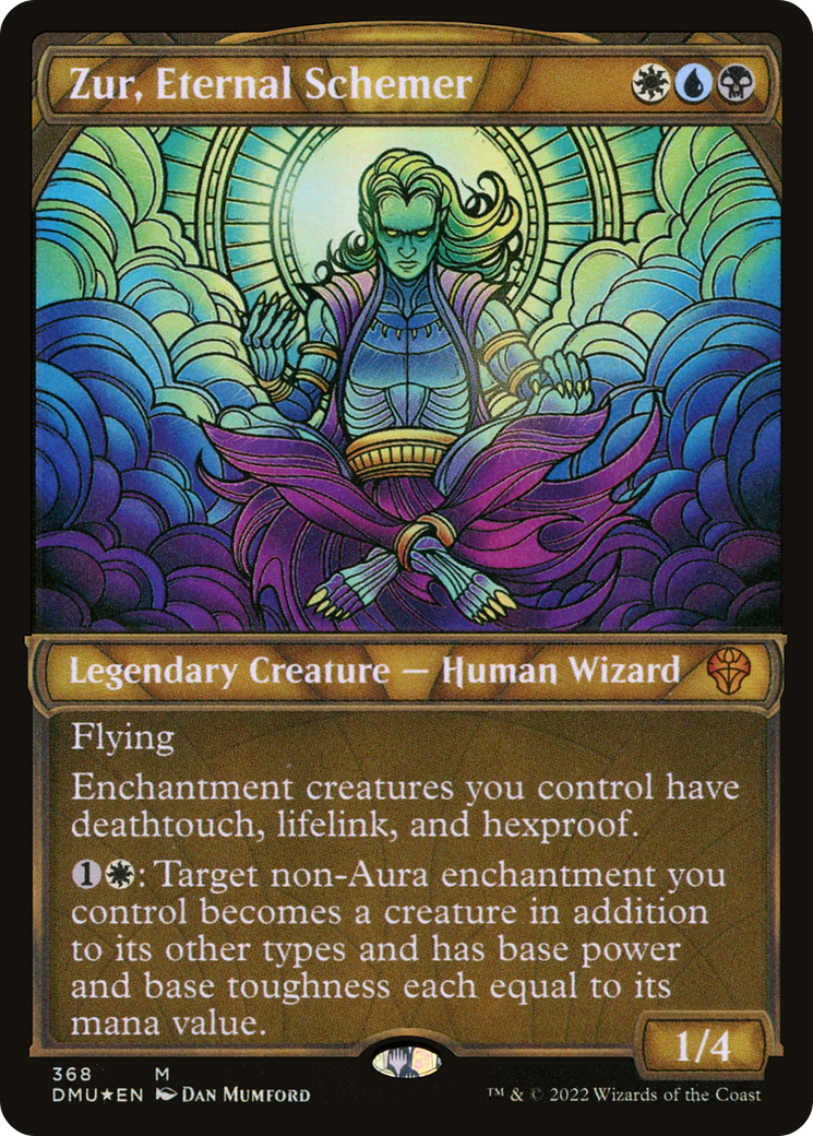 Image of Zur, Eternal Schemer (Textured Foil) (DMU-368) - Dominaria United: (Showcase) Foil