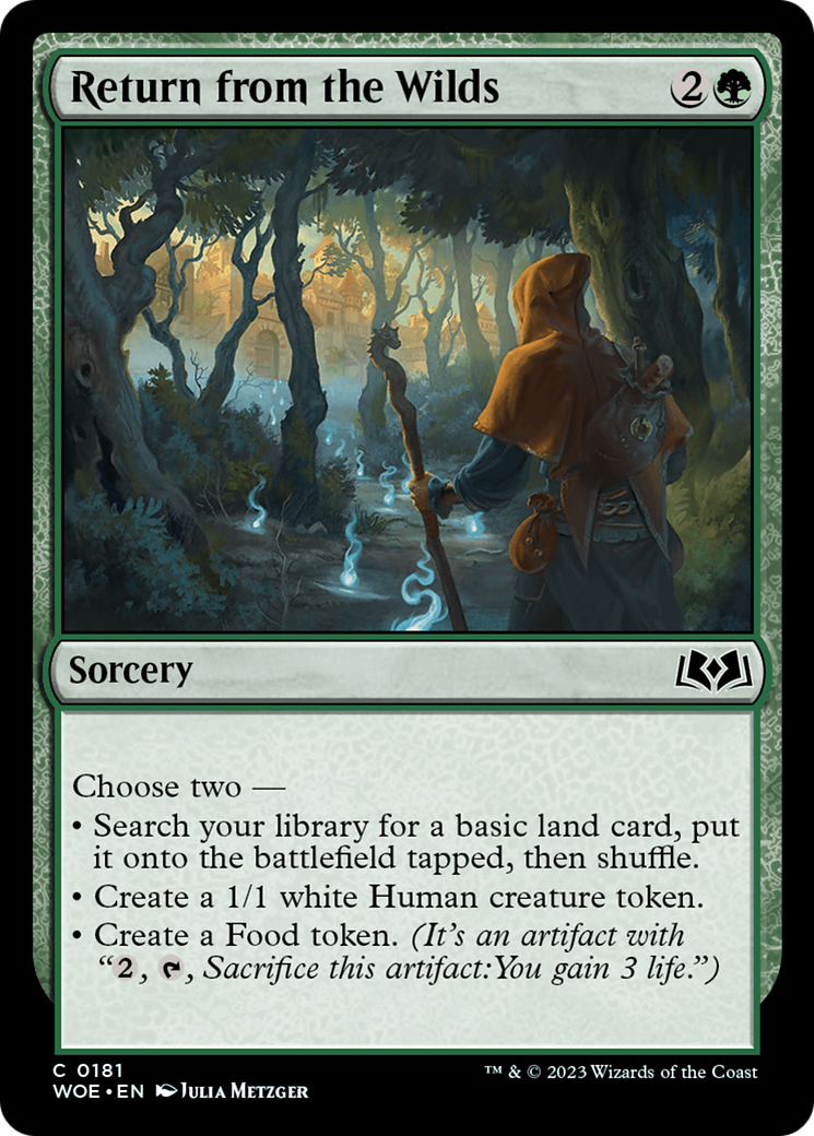 Image of Return from the Wilds (WOE-181) - Wilds of Eldraine