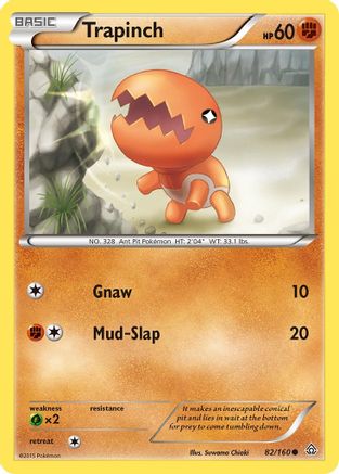 Image of Trapinch 082  XY  Primal Clash - Common