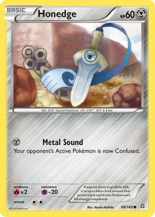 Image of Honedge 098  XY  Primal Clash - Common