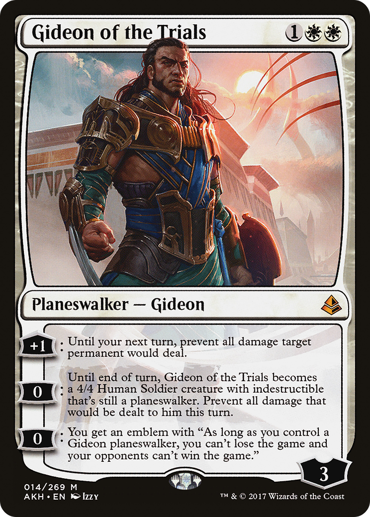 Image of Gideon of the Trials (AKH-014) - Amonkhet Foil