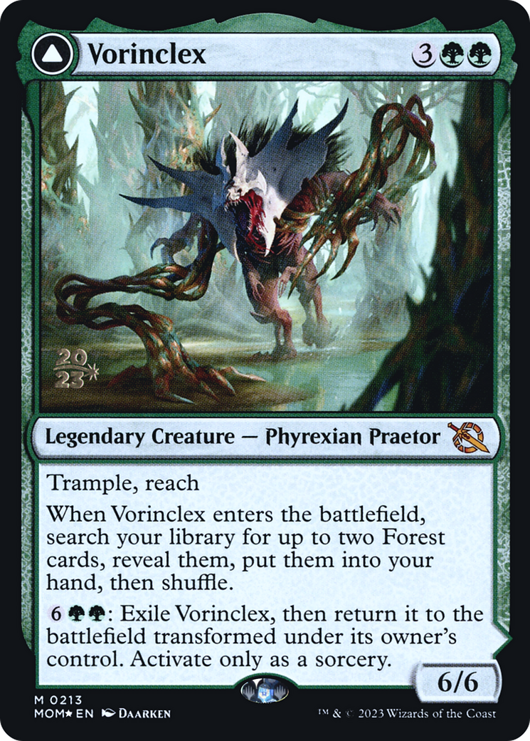Image of Vorinclex (PRE-213) - March of the Machine Promos Foil