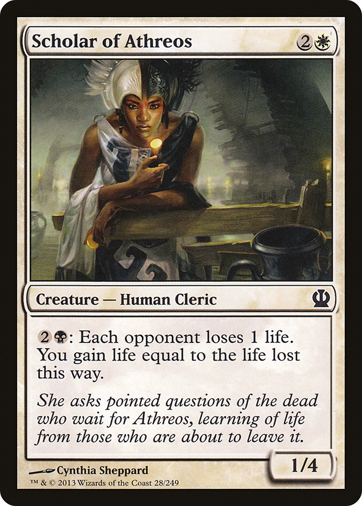 Image of Scholar of Athreos (THS-028) - Theros