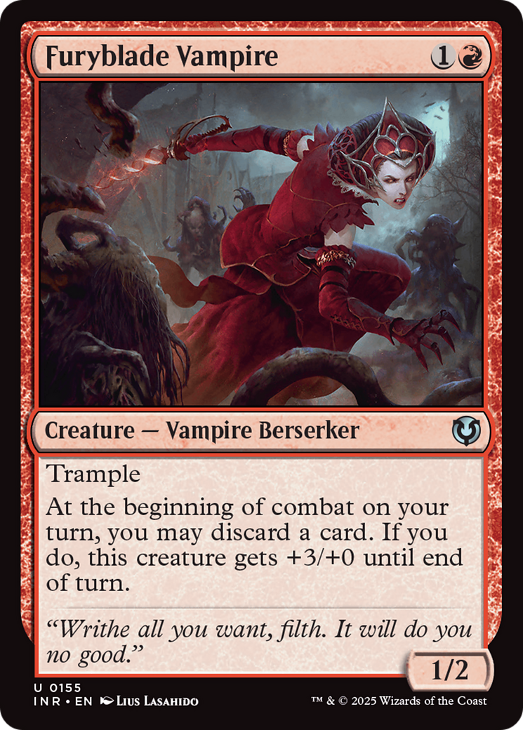 Image of Furyblade Vampire (INR-155) - Innistrad Remastered