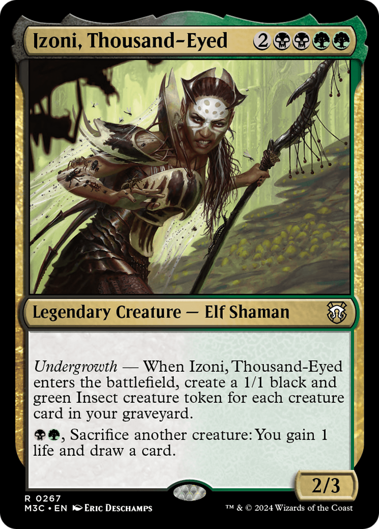 Image of Izoni, Thousand-Eyed (M3C-267) - Modern Horizons 3 Commander