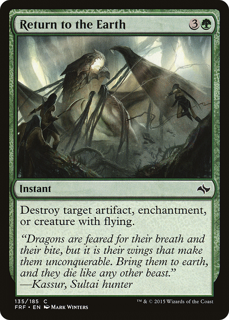 Image of Return to the Earth (FRF-135) - Fate Reforged