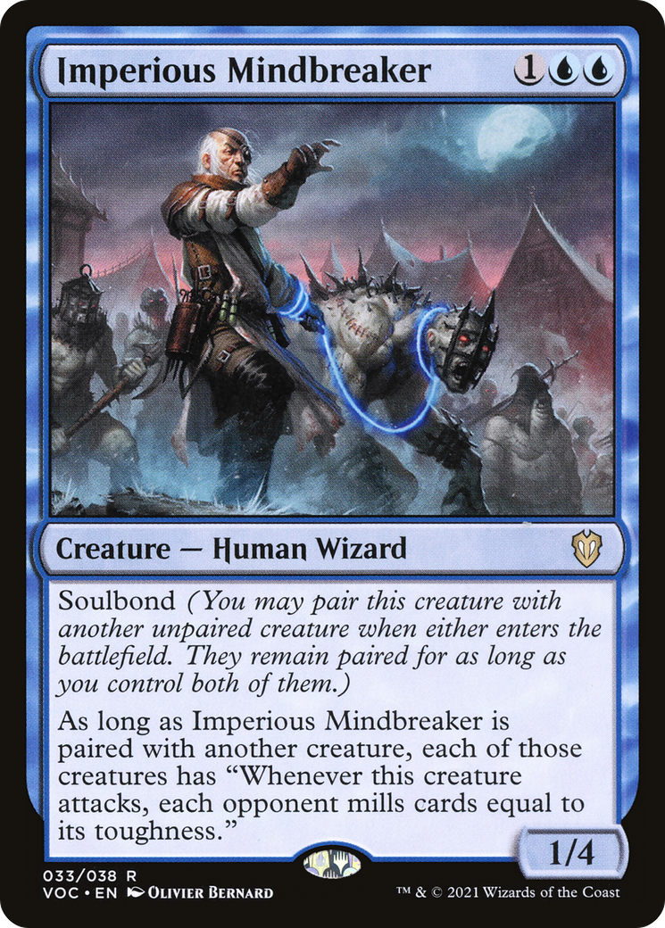 Image of Imperious Mindbreaker (VOC-033) - Crimson Vow Commander