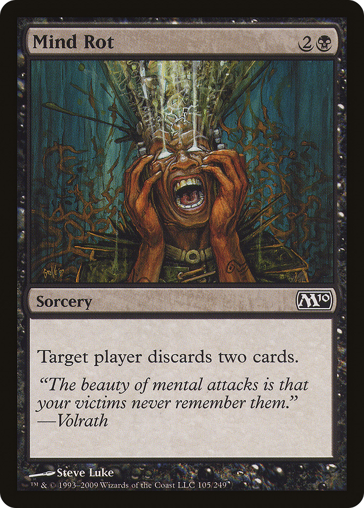 Image of Mind Rot (M10-105) - Magic 2010 Foil
