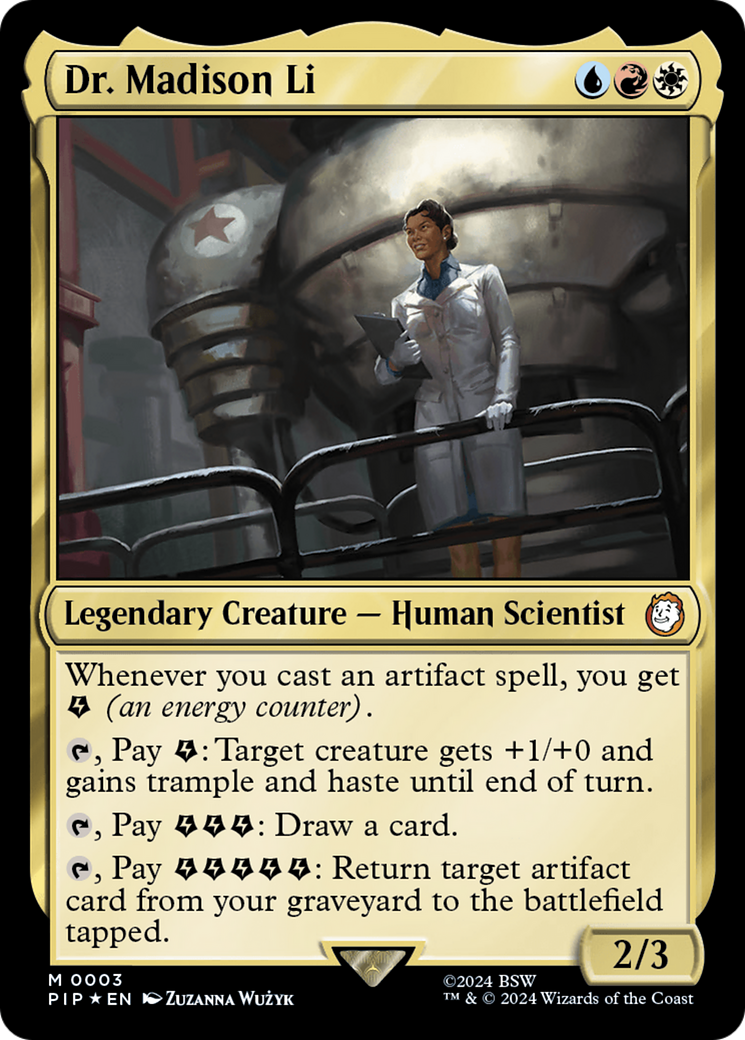 Image of Dr. Madison Li (PIP-003) - Fallout Foil