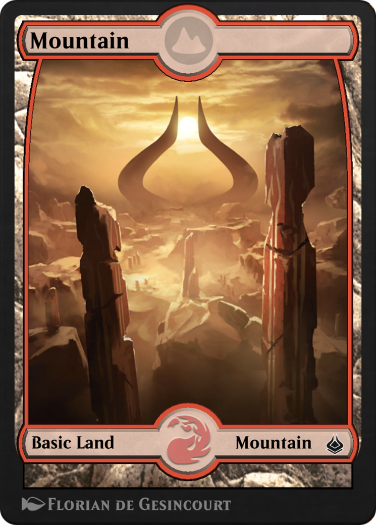 Image of Mountain (AKR-317) - Amonkhet Remastered