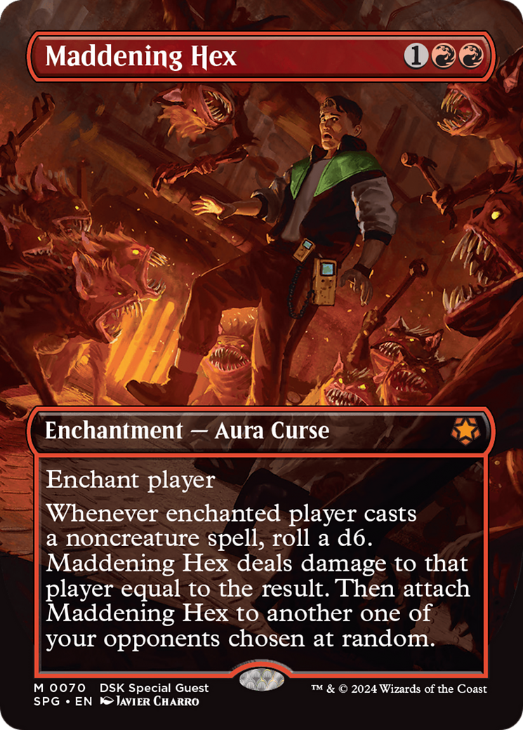 Image of Maddening Hex (Borderless) (SPG-070) - Special Guests (Borderless) Foil