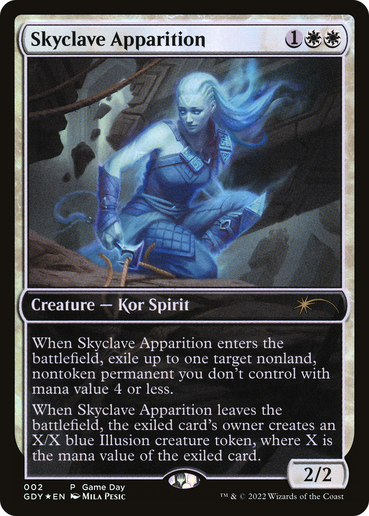Image of Skyclave Apparition (GAME-002) - Game Day Promos Foil