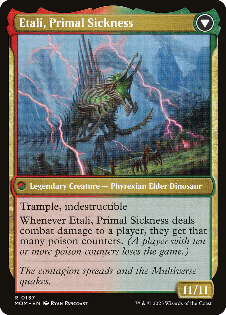 Image of Etali, Primal Conqueror (MOM-137) - March of the Machine