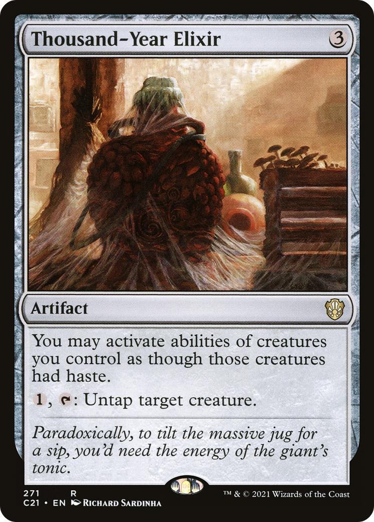 Image of Thousand-Year Elixir (C21-271) - Commander 2021