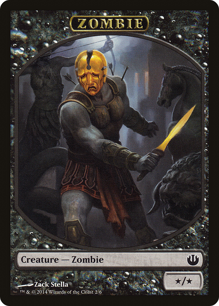 Image of Zombie Token (JOU-002) - Journey into Nyx Tokens