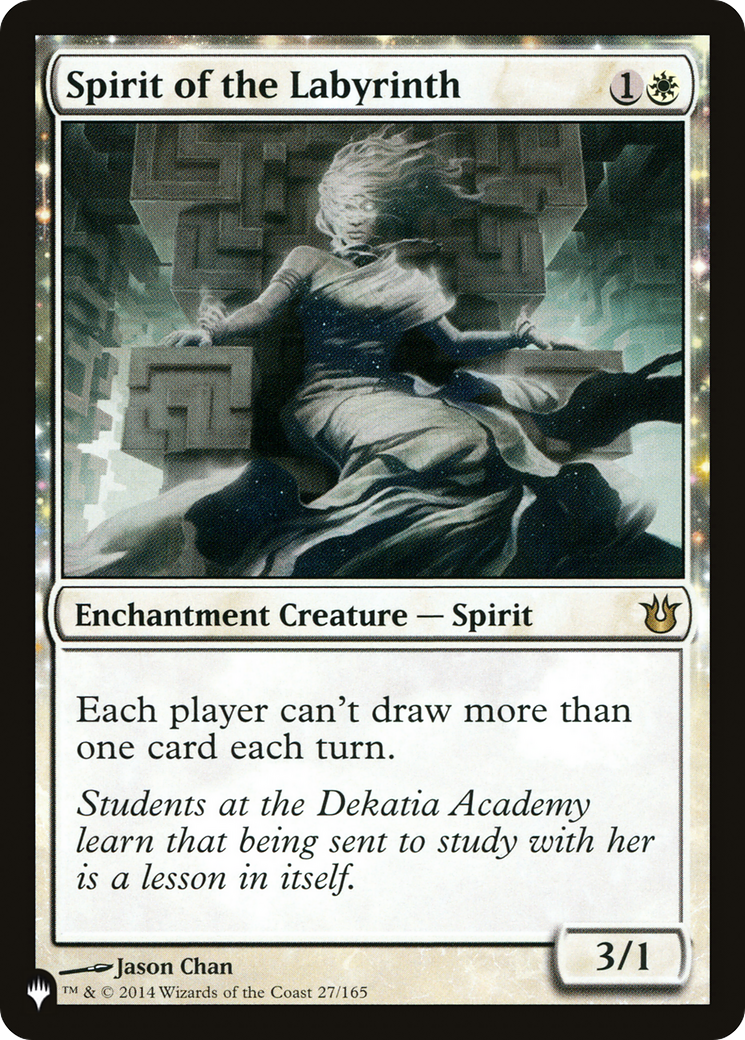 Image of Spirit of the Labyrinth (LIST-27/165) - The List: (enchantment)