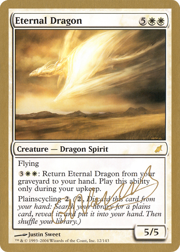 Image of Eternal Dragon - 2004 Gabriel Nassif (SCG) (WCD-GN12A) - World Championship Decks 2004