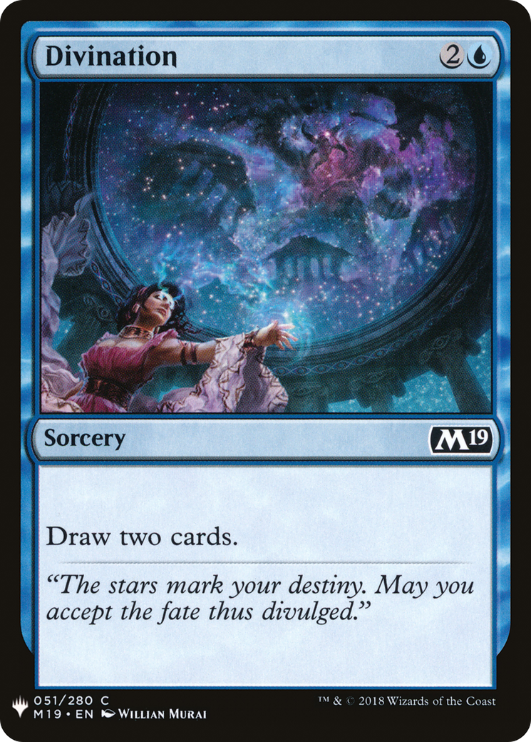 Image of Divination (LIST-M19-51) - The List