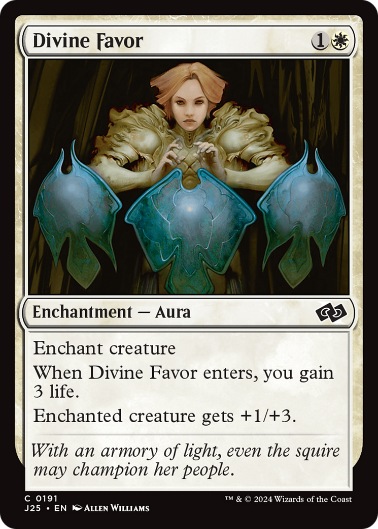Image of Divine Favor (J25-191) - Foundations Jumpstart