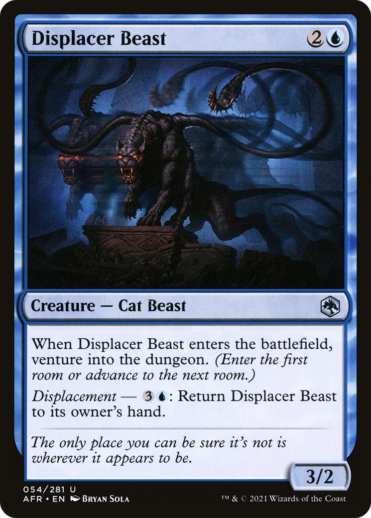 Image of Displacer Beast (AFR-054) - Adventures in the Forgotten Realms Foil