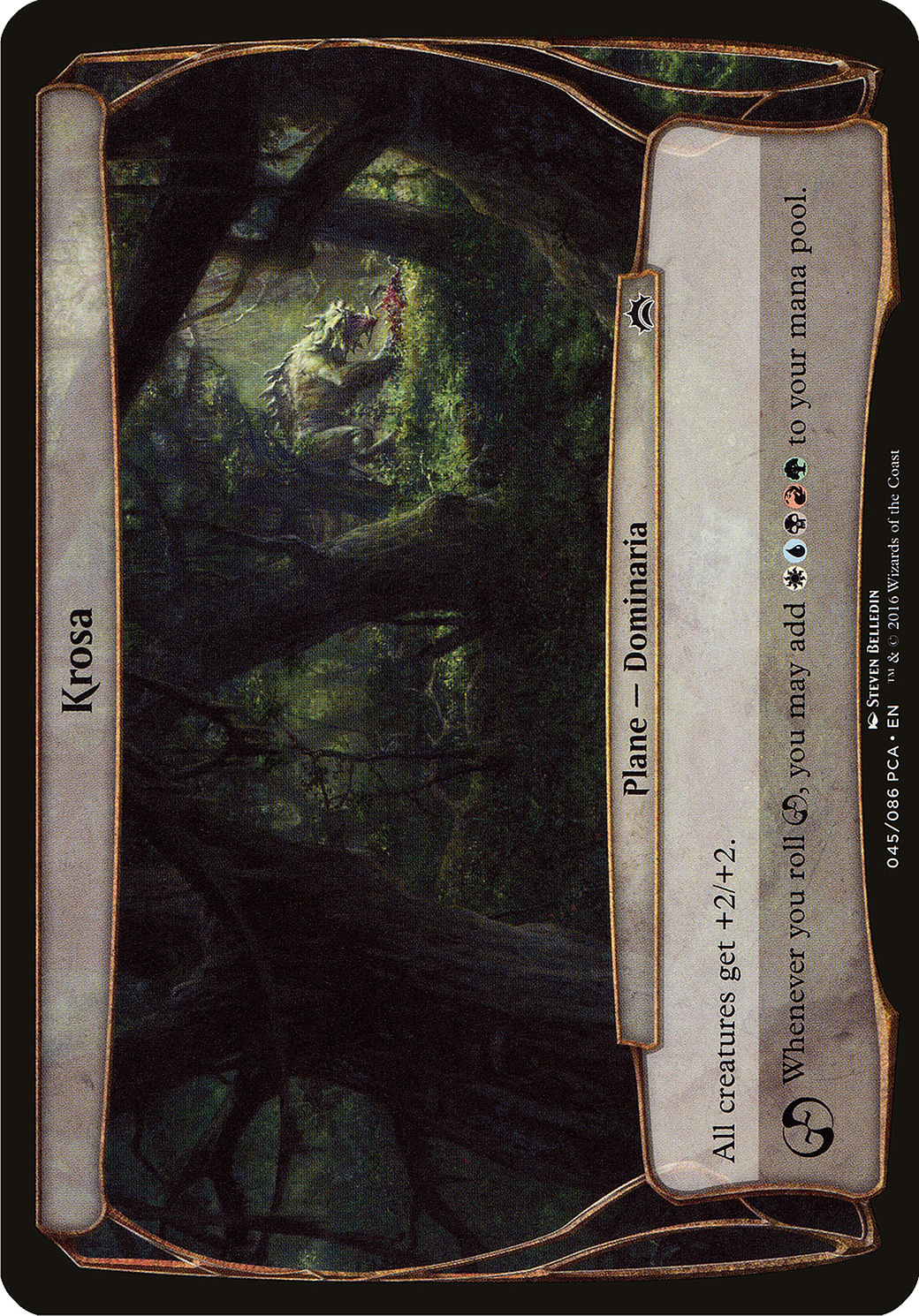 Image of Krosa (Planechase Anthology) (OVER-045) - Planechase Anthology Planes