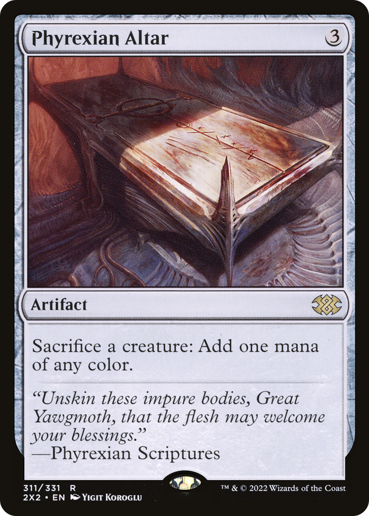 Image of Phyrexian Altar (2X2-311) - Double Masters 2022