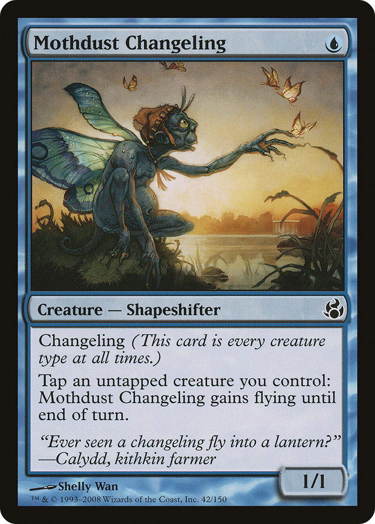 Image of Mothdust Changeling (MOR-042) - Morningtide