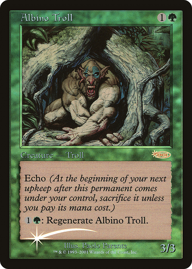 Image of Albino Troll (FNM-002) - Friday Night Magic 2002 Foil