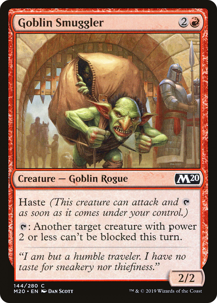 Image of Goblin Smuggler (M20-144) - Core Set 2020