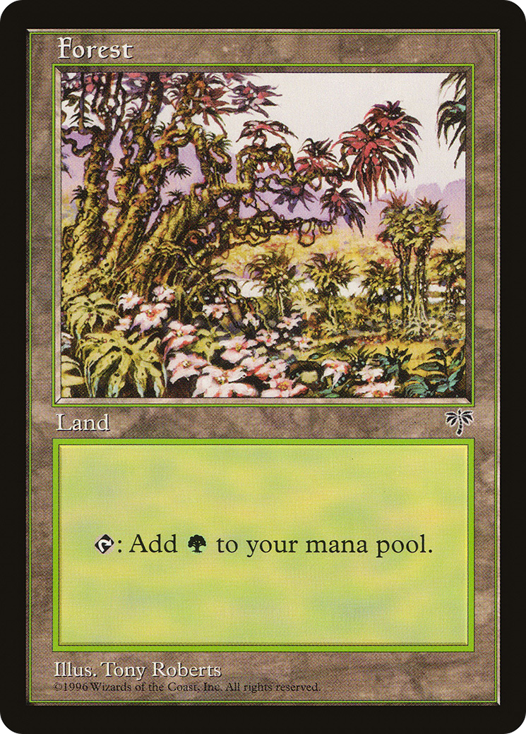 Image of Forest (Red Tree Leaves) (MIR-) - Mirage