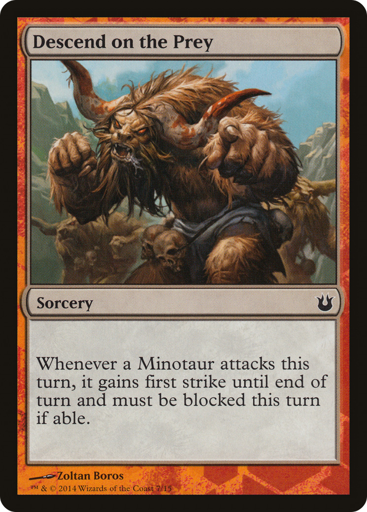 Image of Descend on the Prey (HERO-007) - Battle the Horde
