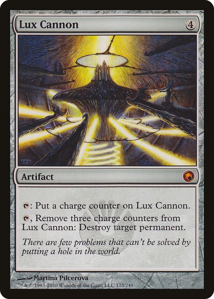 Image of Lux Cannon (SOM-173) - Scars of Mirrodin Foil
