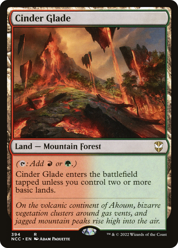 Image of Cinder Glade (NCC-394) - New Capenna Commander