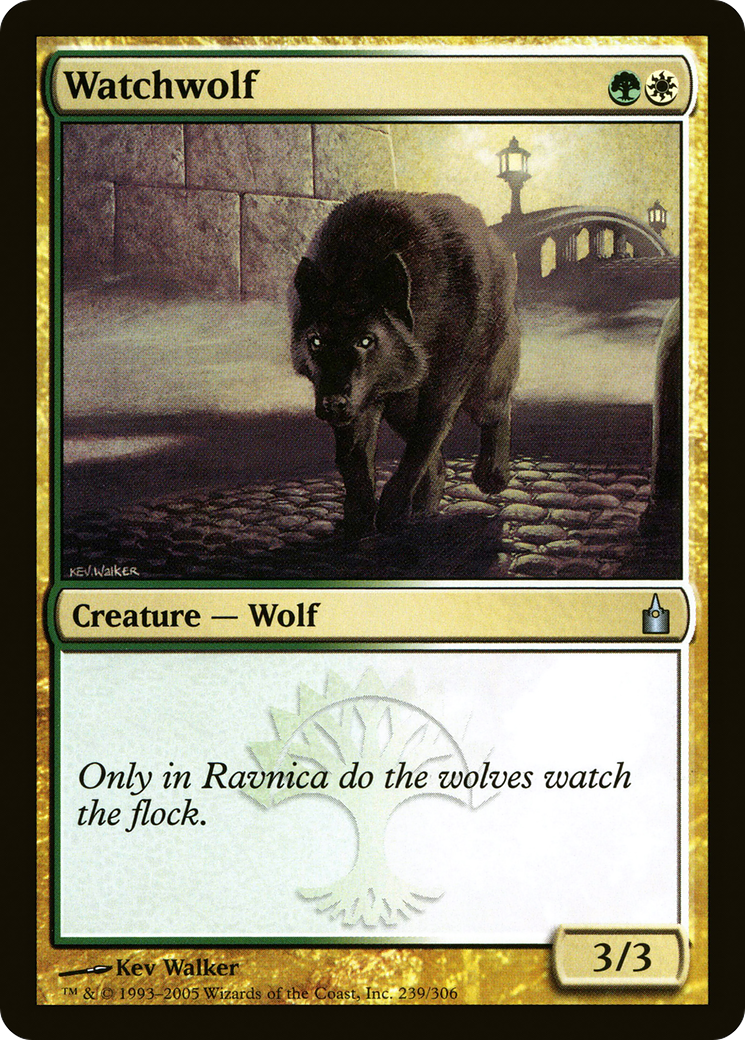 Image of Watchwolf (RAV-239) - Ravnica: City of Guilds
