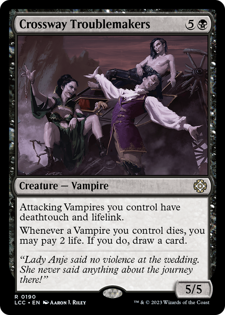 Image of Crossway Troublemakers (LCC-190) - The Lost Caverns of Ixalan Commander