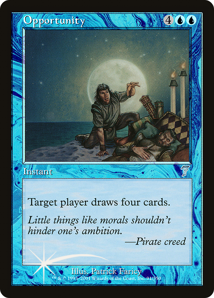 Image of Opportunity (7ED-091) - 7th Edition Foil