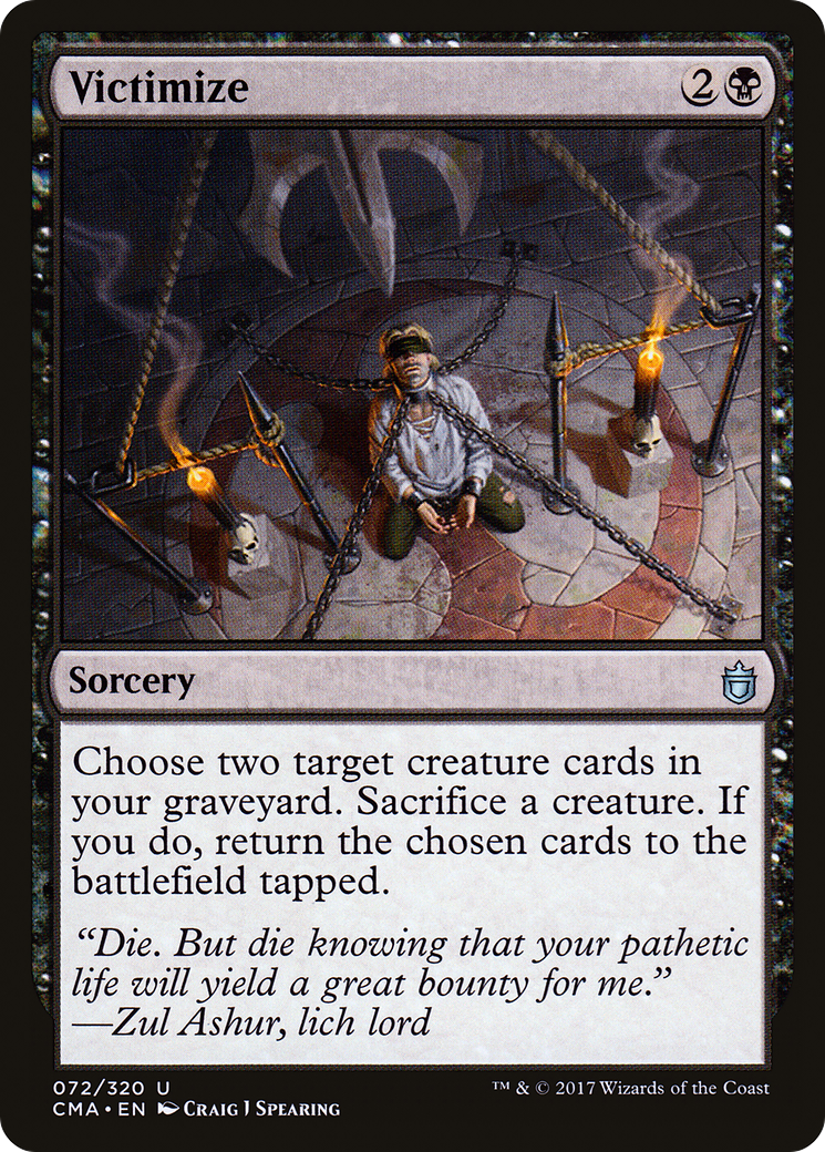 Image of Victimize (CMA-072) - Commander Anthology