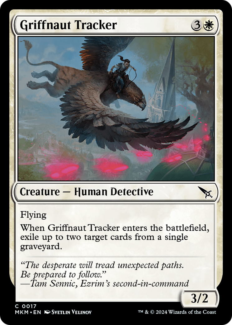 Image of Griffnaut Tracker (MKM-017) - Murders at Karlov Manor