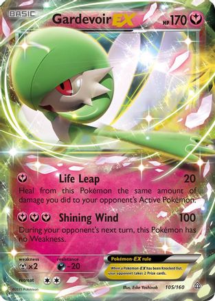 Image of Gardevoir EX 105/160  - Holofoil XY  Primal Clash - Ultra Rare