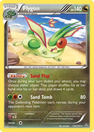 Image of Flygon 110/160  - Holofoil XY  Primal Clash - Holo Rare