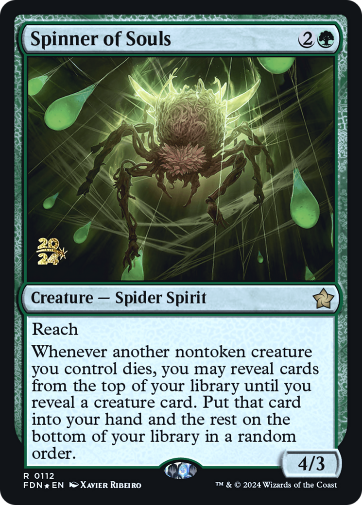 Image of Spinner of Souls (PRE-112) - Foundations Promos Foil