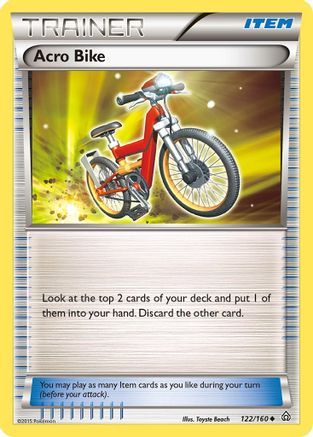 Image of Acro Bike 122/160  XY  Primal Clash - Uncommon