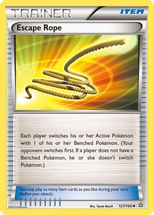 Image of Escape Rope 127/160  XY  Primal Clash - Uncommon