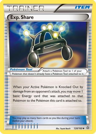 Image of Exp. Share 128/160  XY  Primal Clash - Uncommon